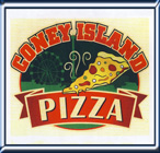 Coney Island Pizza Logo